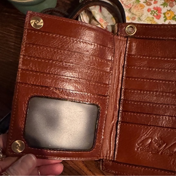 Patricia Nash Aegean Blooms Chiavella Phone Crossbody Bag - Picture 6 of 8